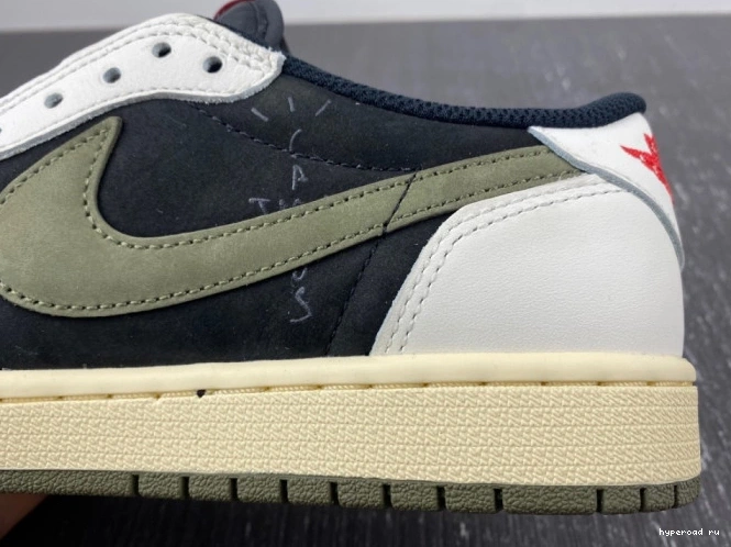 Olive x Scott Jordan Travis DZ4137-106 Air Retro Low Jordan 1 Air OG 0619